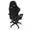 ΠΟΛΥΘΡΟΝΑ GAMING DARREN HM1203.03 ΜΑΥΡΟ-ΠΡΑΣΙΝΟ PVC & NYLON 58.5x100x120Υεκ.