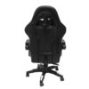 ΠΟΛΥΘΡΟΝΑ GAMING DARREN HM1203.04 ΜΑΥΡΟ-ΛΕΥΚΟ PVC & NYLON 58.5x100x120Υεκ.