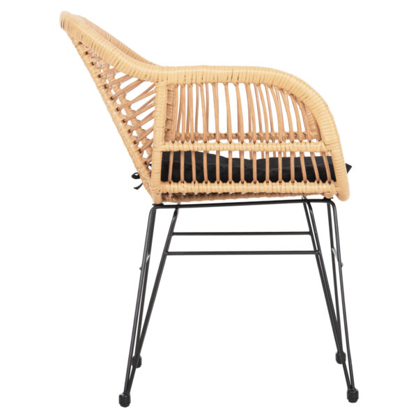 polythrona-me-maxilari-metalliki-fb95450-3-2.jpg ΠΟΛΥΘΡΟΝΑ ΜΕ ΜΑΞΙΛΑΡΙ ΜΕΤΑΛΛΙΚΗ ALLEGRA HM5450.31 ΜΕ WICKER ΜΠΕΖ 58x59x82Υ