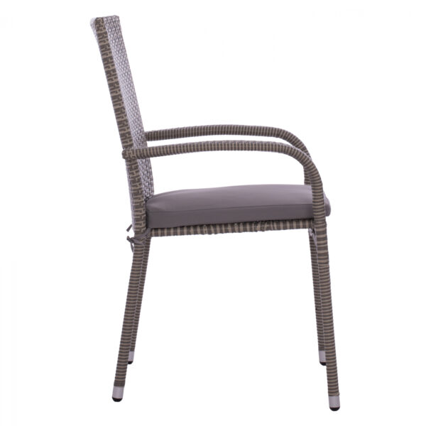 polythrona-metalliki-me-maxilari-wicker-3.jpg ΠΟΛΥΘΡΟΝΑ ΜΕΤΑΛΛΙΚΗ ANISHA ΜΕ ΜΑΞΙΛΑΡΙ WICKER ΓΚΡΙ ΣΤΟΙΒΑΖΟΜΕΝΗ 56x60x94 εκ.HM5685.01