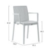 ΠΟΛΥΘΡΟΝΑ ΠΟΛΥΠΡΟΠΥΛΕΝΙΟΥ IDA HM6127.01 ΛΕΥΚΗ 53x50x82Υεκ.