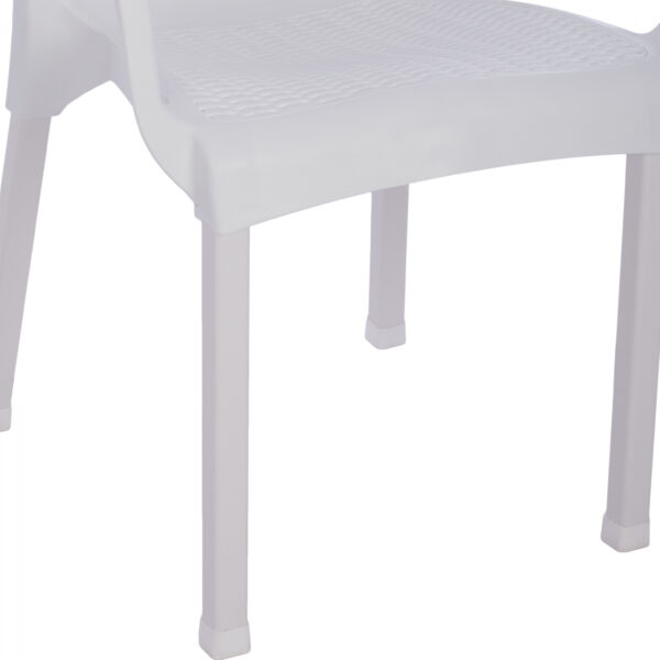 polythrona-polypropylenioy-rattan-podi-a-8-1.jpg ΠΟΛΥΘΡΟΝΑ ΠΟΛΥΠΡΟΠΥΛΕΝΙΟΥ RATTAN ΠΟΔΙ ALU HM5591.01 ΧΡΩΜΑ ΛΕΥΚΟ 60x60x82 cm