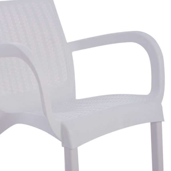 polythrona-polypropylenioy-rattan-podi-a-9-1.jpg ΠΟΛΥΘΡΟΝΑ ΠΟΛΥΠΡΟΠΥΛΕΝΙΟΥ RATTAN ΠΟΔΙ ALU HM5591.01 ΧΡΩΜΑ ΛΕΥΚΟ 60x60x82 cm