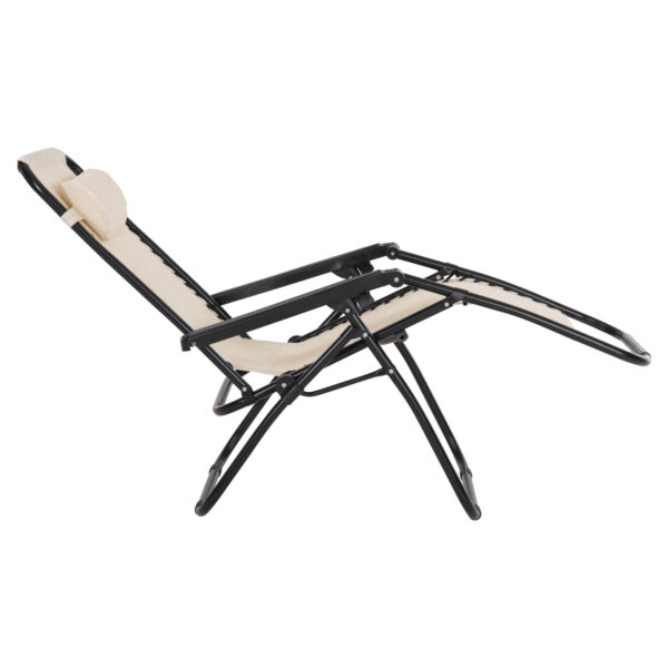 polythrona-relax-fb9509512-mpez-textilen-5-1.jpg ΠΟΛΥΘΡΟΝΑ RELAX COMPANION HM5095.12 ΜΠΕΖ TEXTILENE-ΜΑΥΡΟ ΜΕΤΑΛΛΟ 67x145x110Υεκ.