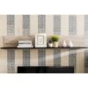 ΡΑΦΙ ΤΟΙΧΟΥ UMBRIA ZP GREY OAK-ΜΑΥΡΟ 137x19x24εκ m.b.r