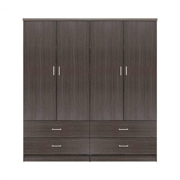 set-2-tmch-ntoylapa-4fylli-me-4-syrtaria-2.jpg ΣΕΤ 2 ΤΜΧ ΝΤΟΥΛΑΠΑ 4ΦΥΛΛΗ ΜΕ 4 ΣΥΡΤΑΡΙΑ ZEBRANO 160X42X181 HM11349.01