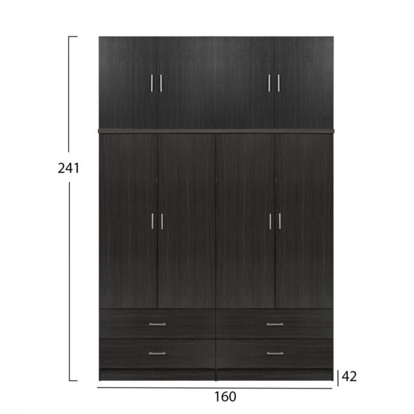 set-2-tmch-ntoylapa-4fylli-me-patari-kai-1-1.jpg ΣΕΤ 2 ΤΜΧ ΝΤΟΥΛΑΠΑ 4ΦΥΛΛΗ ΜΕ ΠΑΤΑΡΙ ΚΑΙ 4 ΣΥΡΤΑΡΙΑ ZEBRANO 160X42X241 HM11352.01