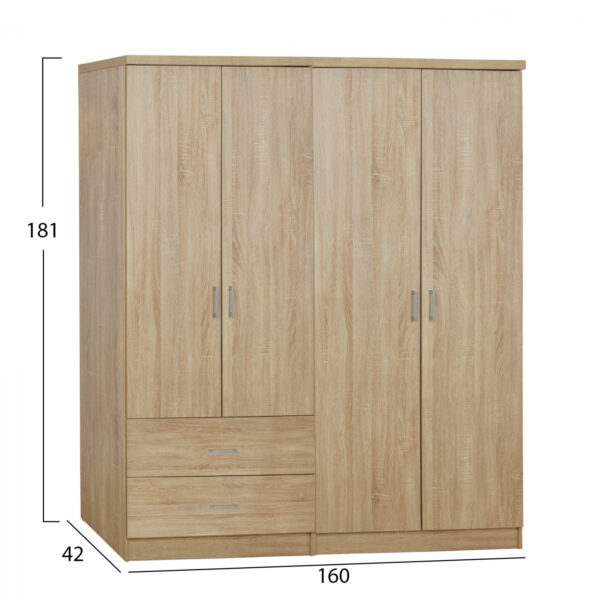 set-2-tmch-ntoylapa-4fylli-sonama-160x42-1-2.jpg ΣΕΤ 2 ΤΜΧ ΝΤΟΥΛΑΠΑ 4ΦΥΛΛΗ SONAMA 160X42X181 HM11351.02