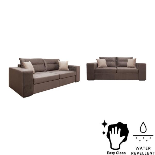 ΣΕΤ ΣΑΛΟΝΙ Fylliana Le Mans 2+3 ΚΑΦΕ ΜΕ ΜΠΕΖ ΜΑΞΙΛΑΡΑΚΙΑ