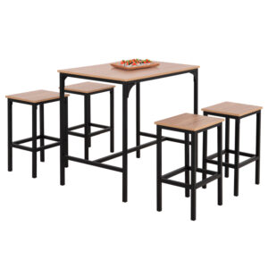 set-trapezaria-mpar-5tmch-fb9988201-mayr-7.jpg ΣΕΤ ΤΡΑΠΕΖΑΡΙΑ ΜΠΑΡ 5ΤΜΧ BOXY HM9882.01 ΜΑΥΡΟ ΜΕΤΑΛΛΟ-ΜΕΛΑΜΙΝΗ ΣΕ SONAMA