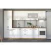 ΣΤΟΙΧΕΙΟ ΚΟΥΖΙΝΑΣ VALENCIA BD60 ARTISAN-ΛΕΥΚΟ MAT FOIL 60x59,5x218,5εκ