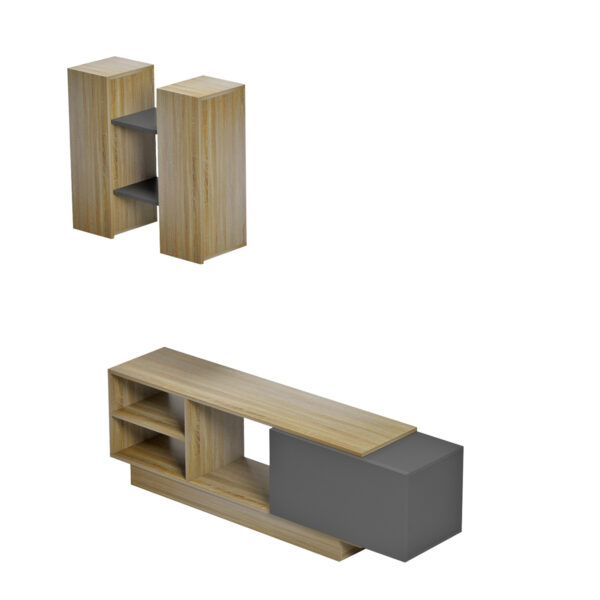 synthesi-tileorasis-fb918081-melamini-so-3.jpg ΣΥΝΘΕΣΗ ΤΗΛΕΟΡΑΣΗΣ TYSON HM18081 ΜΕΛΑΜΙΝΗ ΣΟΝΑΜΑ-ΓΚΡΙ 140x31.5x43.5Υεκ.