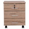 ΣΥΡΤΑΡΙΕΡΑ ΓΡΑΦΕΙΟΥ HAYDEN HM2282.02 ΣΕ SONAMA ΧΡΩΜΑ 39.5x40x46.5Υεκ
