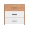 ΣΥΡΤΑΡΙΕΡΑ VARADERO 3F ARTISAN OAK-ΛΕΥΚΟ 80,5x33x80,5εκ fld