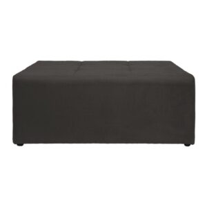 ΤΑΜΠΟΥΡΕ Fylliana NEW OTTOMAN ΓΚΡΙ 100x50x40εκ