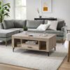 ΤΡΑΠΕΖΑΚΙ ΣΑΛΟΝΙΟΥ Fylliana Board SONOMA ΧΡΩΜΑ 100x63x44εκ