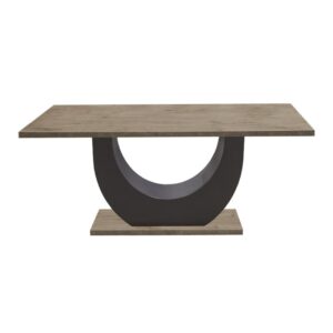 ΤΡΑΠΕΖΑΚΙ ΣΑΛΟΝΙΟΥ Fylliana Uberto GREY OAK 115x60x45εκ