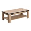 ΤΡΑΠΕΖΑΚΙ ΣΑΛΟΝΙΟΥ LAZIO KS ARTISAΝ OAK / ΜΑΥΡΟ 120x60x41εκ