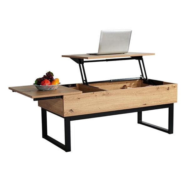 ΤΡΑΠΕΖΑΚΙ ΣΑΛΟΝΙΟΥ ΜΕ ΜΗΧΑΝΙΣΜΟ Fylliana Edge 2164 SONOMA-ARTISAN ΧΡΩΜΑ 109x55x46εκ