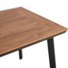 ΤΡΑΠΕΖΙ ΑΛΟΥΜΙΝΙΟΥ TABER ΑΝΘΡΑΚΙ ΜΕ ΕΠΙΦΑΝΕΙΑ POLYWOOD HM5562.02 120x80x72,5Υ ΕΚ.