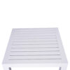 ΤΡΑΠΕΖΙ ΑΛΟΥΜΙΝΙΟΥ QIANA HM5402.01 ΛΕΥΚΟ 45x45x45,5 εκ.