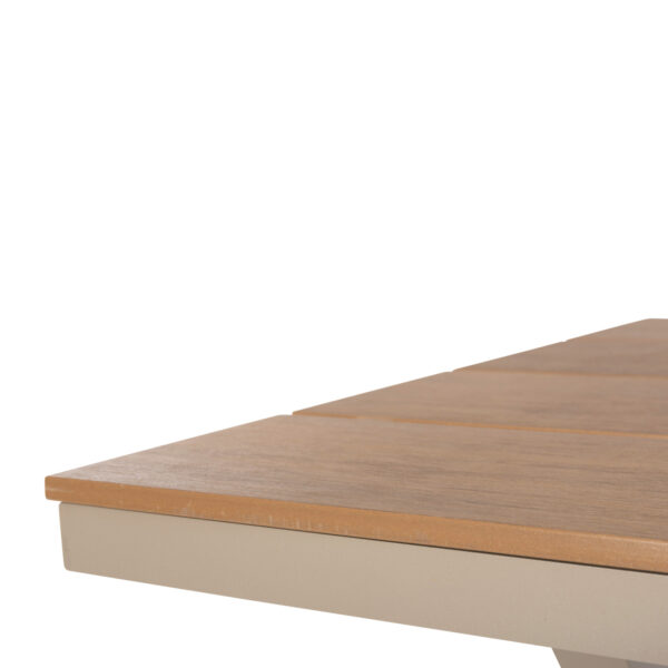 trapezi-aloyminioy-orthogonio-fb9603704-5.jpg ΤΡΑΠΕΖΙ ΑΛΟΥΜΙΝΙΟΥ ΟΡΘΟΓΩΝΙΟ TAWNEE HM6037.04 ΣΑΜΠΑΝΙ-POLYWOOD ΦΥΣΙΚΟ 150x89,5x73Υ