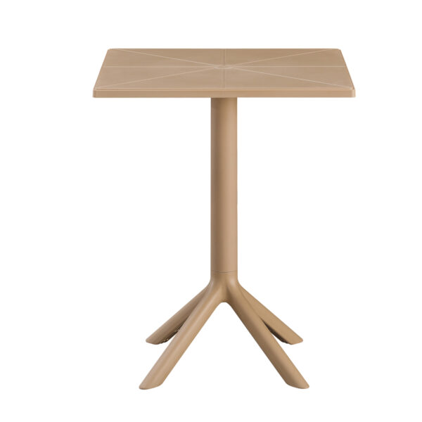 trapezi-polypropylenioy-tetragono-fb9612-1-7.jpg ΤΡΑΠΕΖΙ ΠΟΛΥΠΡΟΠΥΛΕΝΙΟΥ ΤΕΤΡΑΓΩΝΟ TERRIN HM6125.14 ΚΑΠΟΥΤΣΙΝΟ 60x60x75Υεκ.