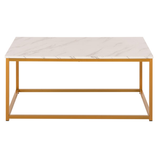 trapezi-salonioy-fb9897511-melamini-leyk-2.jpg ΤΡΑΠΕΖΙ ΣΑΛΟΝΙΟΥ SAFFRON HM8975.11 ΜΕΛΑΜΙΝΗ ΛΕΥΚΟ ΜΑΡΜΑΡΟ-ΧΡΥΣΗ ΒΑΣΗ 95Χ55Χ43,5Yεκ.