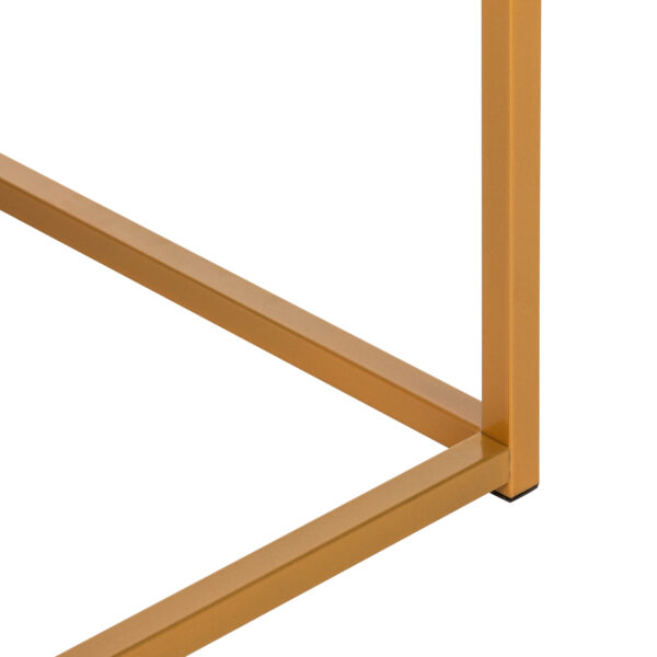 trapezi-salonioy-fb9897511-melamini-leyk-4.jpg ΤΡΑΠΕΖΙ ΣΑΛΟΝΙΟΥ SAFFRON HM8975.11 ΜΕΛΑΜΙΝΗ ΛΕΥΚΟ ΜΑΡΜΑΡΟ-ΧΡΥΣΗ ΒΑΣΗ 95Χ55Χ43,5Yεκ.