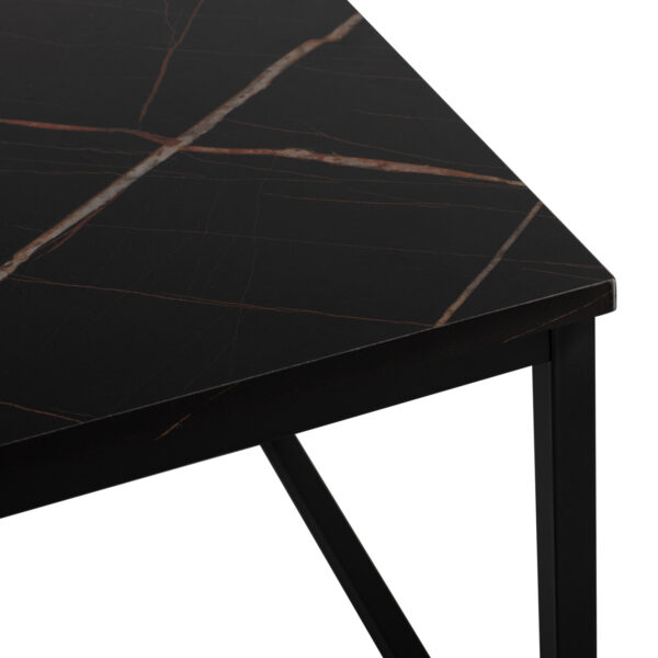 trapezi-salonioy-fb9897513-melamini-mayr-4.jpg ΤΡΑΠΕΖΙ ΣΑΛΟΝΙΟΥ SAFFRON HM8975.13 ΜΕΛΑΜΙΝΗ ΜΑΥΡΟ ΜΑΡΜΑΡΟ 95Χ55Χ43Yεκ.