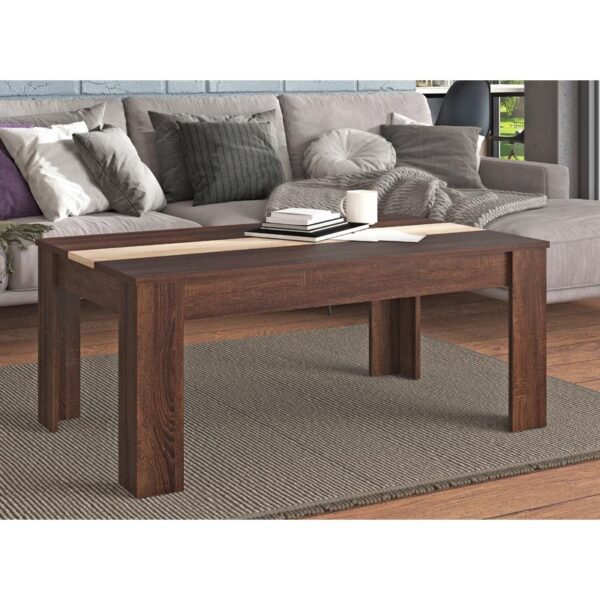 ΤΡΑΠΕΖΙ ΣΑΛΟΝΙΟΥ MARENGO SONOMA/DARK SONOMA 112x65x46εκ
