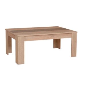 ΤΡΑΠΕΖΙ ΣΑΛΟΝΙΟΥ MARENGO SONOMA/LATTE-WHITE 112x65x46εκ