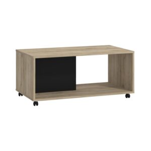 ΤΡΑΠΕΖΙ ΣΑΛΟΝΙΟΥ PICO GREY OAK-ΜΑΥΡΟ 92x50x41εκ