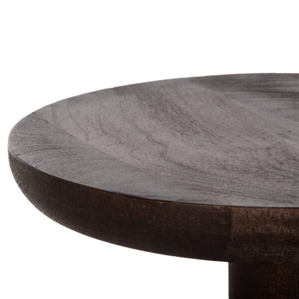 trapezi-salonioy-stroggylo-fb99701-masif-5.jpg ΤΡΑΠΕΖΙ ΣΑΛΟΝΙΟΥ ΣΤΡΟΓΓΥΛΟ CRABB HM9701 ΜΑΣΙΦ MANGO ΣΚΟΥΡΟ ΚΑΦΕ Φ40x49,5Υεκ.