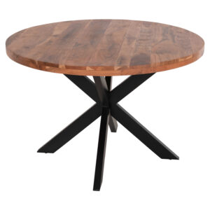 trapezi-stroggylo-fb99903-4ekpachos-masi.jpg ΤΡΑΠΕΖΙ ΣΤΡΟΓΓΥΛΟ MONTANA SUPERIOR HM9903 4εκ.ΠΑΧΟΣ ΜΑΣΙΦ ΞΥΛΟ ΑΚΑΚΙΑΣ Φ120Χ77Υεκ