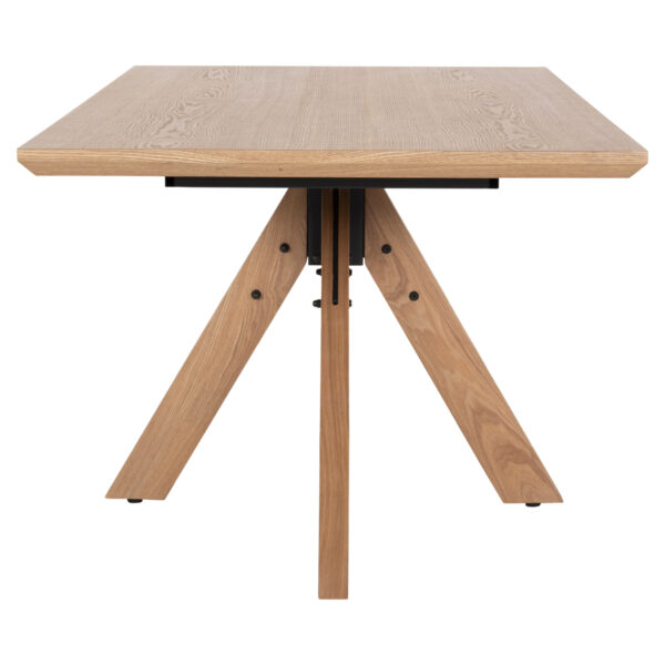 trapezi-trapezarias-fb99853-mdf-me-kapla-3.jpg ΤΡΑΠΕΖΙ PAOLO HM9853 MDF ΜΕ ΚΑΠΛΑΜΑ ΦΡΑΞΙΝΟΥ-ΠΟΔΙΑ RUBBERWOOD-ΦΥΣΙΚΟ 180x90x75Yεκ