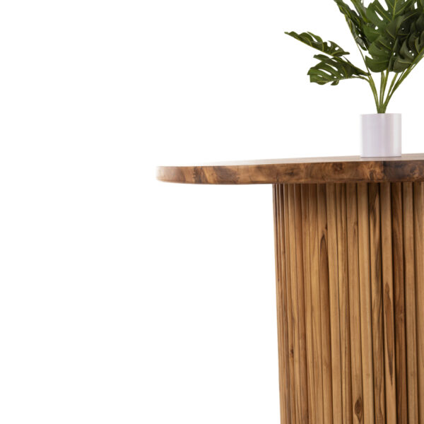 trapezi-trapezarias-fb99895-masif-xylo-t-4.jpg ΤΡΑΠΕΖΙ ΤΡΑΠΕΖΑΡΙΑΣ DREMA1 HM9895 ΜΑΣΙΦ ΞΥΛΟ ΤΕΑΚ Φ100X80Yεκ-3εκ.ΕΠΙΦΑΝΕΙΑ