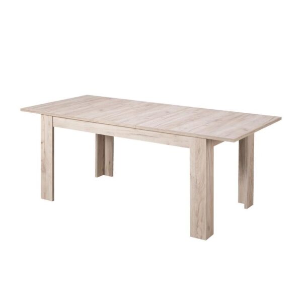 ΤΡΑΠΕΖΙ ΤΡΑΠΕΖΑΡΙΑΣ Oscar TS 160 GREY OAK 160,5x90x76,5εκ