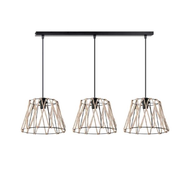 ΤΡΙΦΩΤΟ Fylliana 5460 ΜΑΥΡΟ E27 50x30x120εκ sls