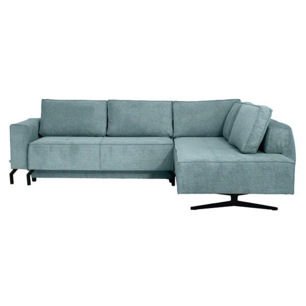 ΓΩΝΙΑΚΟΣ ΚΑΝΑΠΕΣ Fylliana Madrid MINT ΧΡΩΜΑ 290x210x90εκ