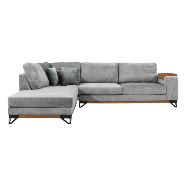 ΚΑΝΑΠΕΣ Fylliana Angelo ΑΡΙΣΤΕΡΗ ΓΩΝΙΑ ΓΚΡΙ 300x230x95