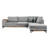 ΚΑΝΑΠΕΣ Fylliana Angelo ΔΕΞΙΑ ΓΩΝΙΑ ΓΚΡΙ 300x230x95