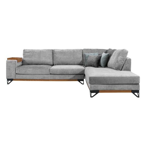ΚΑΝΑΠΕΣ Fylliana Angelo ΔΕΞΙΑ ΓΩΝΙΑ ΓΚΡΙ 300x230x95