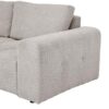 ΚΑΝΑΠΕΣ ΓΩΝΙΑ ΑΡΙΣΤΕΡΗ Fylliana Carmen SILVER ΥΦΑΣΜΑ 304x242x89εκ
