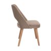 ΚΑΡΕΚΛΑ ΤΡΑΠΕΖΑΡΙΑΣ Fylliana Τ-5 LUX TAUPE ΥΦΑΣΜΑ 50x50x86εκ