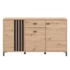 ΚΟΜΟΤΑ-ΜΠΟΥΦΕΣ LAVAL 157 3K1F3V ARTISAN ΟΑΚ/ΜΑΥΡΟ 157x40x90εκ