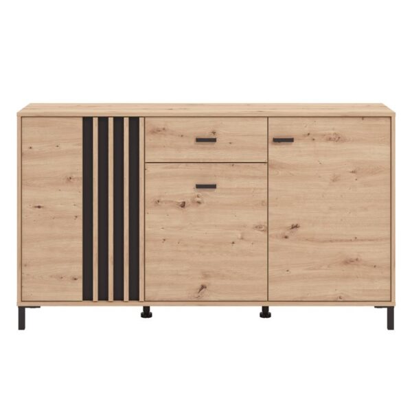 ΚΟΜΟΤΑ-ΜΠΟΥΦΕΣ LAVAL 157 3K1F3V ARTISAN ΟΑΚ/ΜΑΥΡΟ 157x40x90εκ