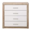 ΚΟΜΟΤΑ-ΣΥΡΤΑΡΙΕΡΑ  Etna 4F Grey Oak - Λευκή Λάκα 93*35*90.5