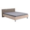 ΚΡΕΒΑΤΙ CANON 160 GREY OAK - ΓΚΡΙ ΥΦΑΣΜΑ 176.5*212.5*93.5 (160*200)