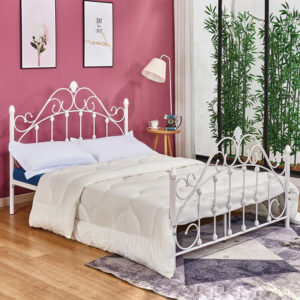 krebati-metalliko-150ch200-leyko-chroma-.jpg ΚΡΕΒΑΤΙ MADEN ΜΕΤΑΛΛΙΚΟ 150x200 εκ. ΛΕΥΚΟ ΧΡΩΜΑ HM576.02